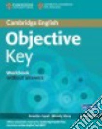 Objective Key 2ed Wb Wo/a libro di Capel Annette, Sharp Wendy