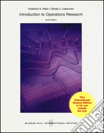 Introduction to operations research libro di Hillier Frederick S.; Lieberman Gerald J.