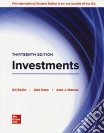 Investments libro di Bodie Zvi; Kane Alex; Marcus Alan J.