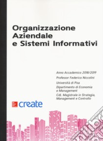 Organizzazione aziendale e sistemi informativi libro