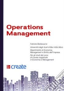 Operation management libro