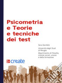 Psicometria e teorie e tecniche dei test libro