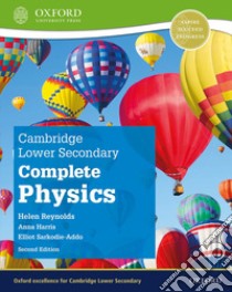 Cambridge lower secondary complete physics. Student's book. Per la Scuola media. Con espansione online libro di Reynolds Helen