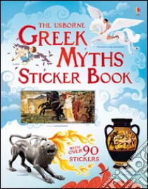 Greek myths sticker book libro di Dickins Rosie