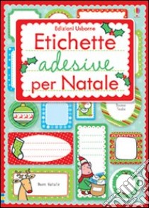 Etichette adesive per Natale libro di Barber Lizzie