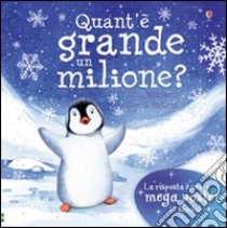 Quant'è grande un milione? Ti sei mai chiesto... Con poster. Ediz. illustrata libro di Milbourne Anna; Riglietti Serena