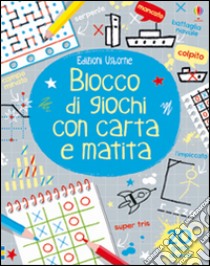 Blocco di giochi con carta e matita. Ediz. illustrata libro di Tudhope Simon; Taplin Sam; Maynard Marc