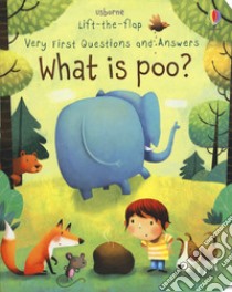 Lift-the-flap. First questions and answers. What is poo? Ediz. a colori libro di Daynes Katie