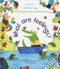 First questions and answers what are feelings? Lift the flap. Ediz. a colori libro di Daynes Katie