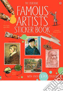 Famous Artists Sticker Book libro di Cullis Megan