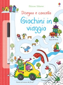 Giochini in viaggio. Disegno e cancello. Ediz. illustrata. Con gadget libro di Bingham Jane