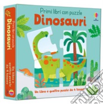 Dinosauri. Con 4 puzzle libro di Oldham Matthew