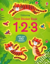 123. First sticker book libro di Beecham Alice