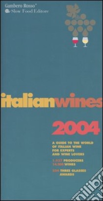 Italian wines 2004 libro