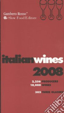 Italian wines 2008 libro