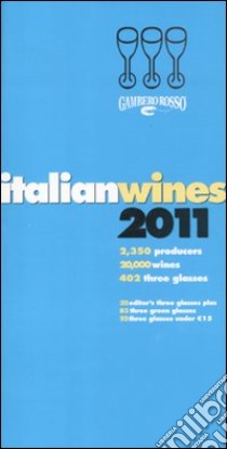 Italian wines 2011 libro