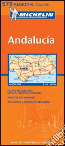 Andalucía 1:400.000 libro