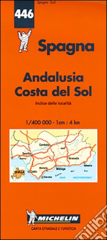 Espana. Andalucia, Costa del Sol 1:400.000 libro