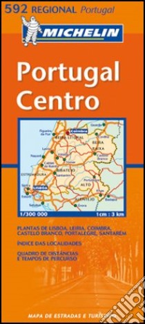 Portugal centro 1:300.000 libro