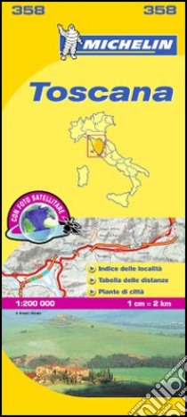 Toscana 1:200.000 libro