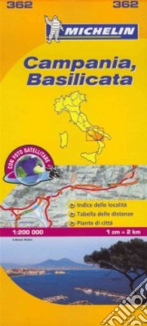 Campania e Basilicata 1:200.000 libro