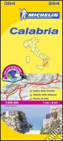 Calabria 1:200.000 libro