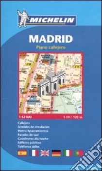 Madrid. 1:12.000. Ediz. multilingue libro