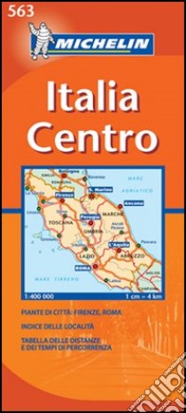 Italia centro 1:400.000 libro