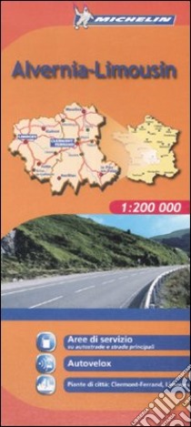 Alvernia-Limousin 1:200.000 libro