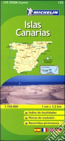 Islas Canarias 1:150.000. Ediz. multilingue libro