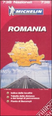 Romania 1:750.000 libro