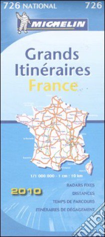 France. Grands itinéraires 1:1.000.000 libro