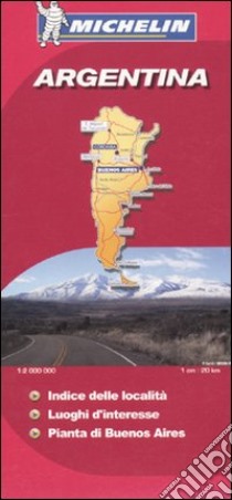 Argentina 1:2.000.000. Ediz. multilingue libro