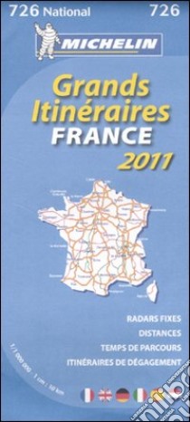 Route planning France 2011 1.000.000. Ediz. multilingue libro