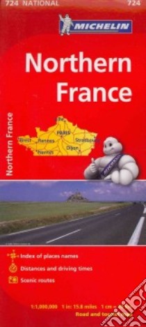 Francia nord 1:1.000.000 libro