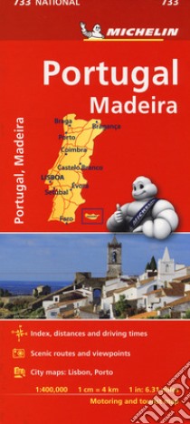 Portugal. Madeira 1:400.000 libro