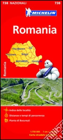 Romania 1:750.000 libro