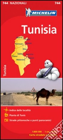 Tunisia 1:800.000 libro