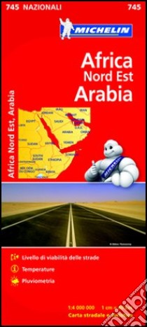 Africa nord-est, Arabia 1:4.000.000 libro