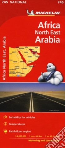 Africa nord-est, Arabia 1:4.000.000 libro