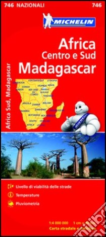 Africa Centro e Sud, Madagascar 1:4.000.000 libro