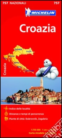 Croazia 1:750.000 libro