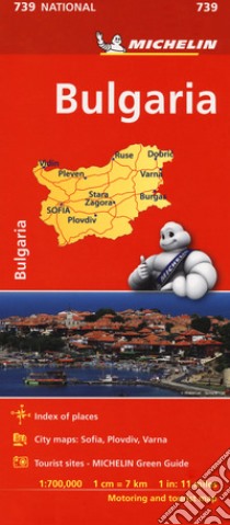 Bulgaria 1:700.000 libro