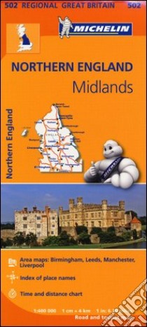 Northern England, Midlands 1:400.000 libro