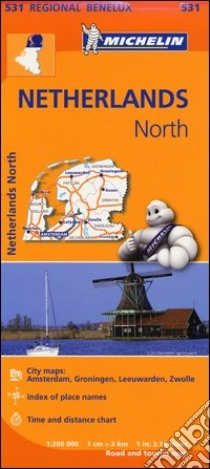 Netherlands North 1:200.000 libro