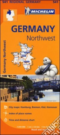 Germany Northwest 1:350.000 libro