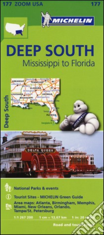 Deep South. Mississippi to Florida 1:1.267.200 libro