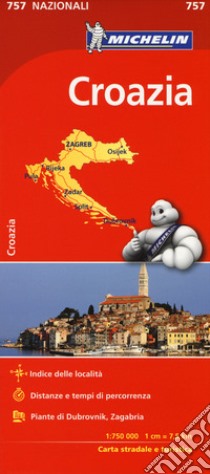 Croazia 1:750.000 libro