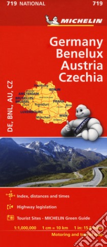 Germany. Benelux. Austria. Czechia 1:1.000.000 libro