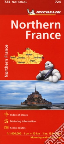 Northern France 1:1.000.000 libro